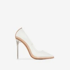 EGO Farrah Perspex Court Clear Heel In Nude Patent 11 EGO Farrah Perspex Court Clear Heel In Nude Patent -EGO Sales samples 39